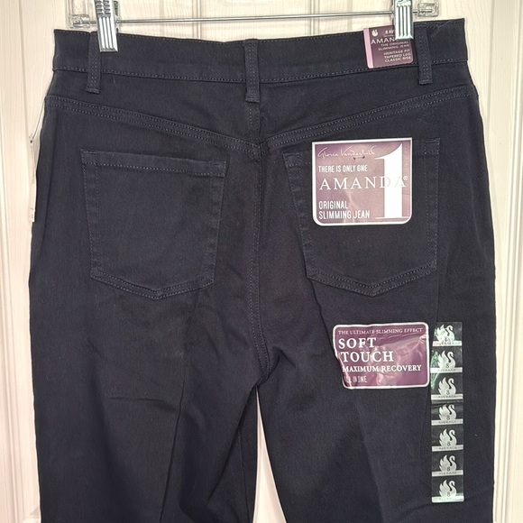 NWT Gloria Vanderbilt Slimming Blue Jeans - Picture 6 of 7